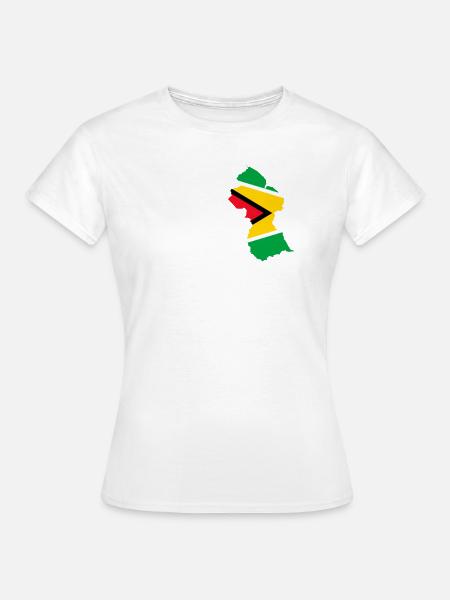 guyana love, guyana - Frauen T-Shirt -