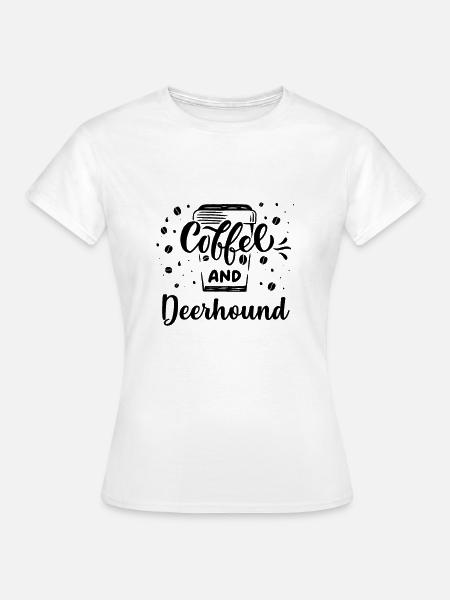 Deerhound - Frauen T-Shirt - Weiß