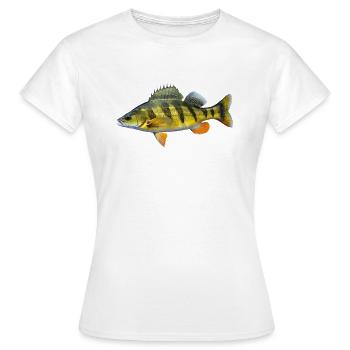 Yellow Perch - Women's T-Shirt - white - Front - AI Model Female 172 dark (172cm)