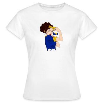 Bosnie-Herzégovine - T-shirt Femme - blanc - Devant - AI Model Female 172 dark (172cm)