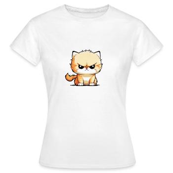 i had my patience tested - Frauen T-Shirt - Weiß - Vorne - AI Model Female 172 dark (172cm)