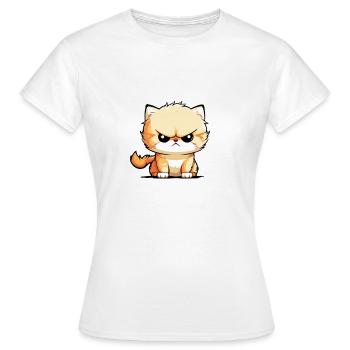 i had my patience tested - Frauen T-Shirt - Weiß - Vorne - AI Model Female 172 dark (172cm)