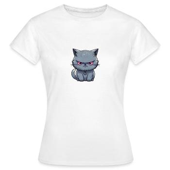i had my patience tested - Frauen T-Shirt - Weiß - Vorne - AI Model Female 172 dark (172cm)