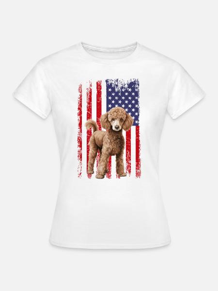 poodle dog - Frauen T-Shirt -
