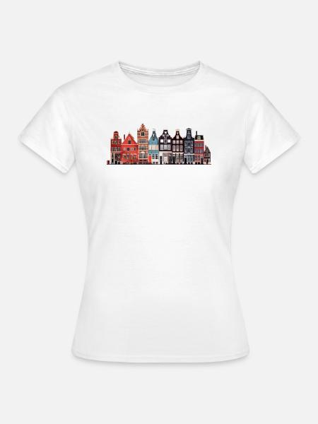 Amsterdam Netherlands Dutch - Frauen T-Shirt - 