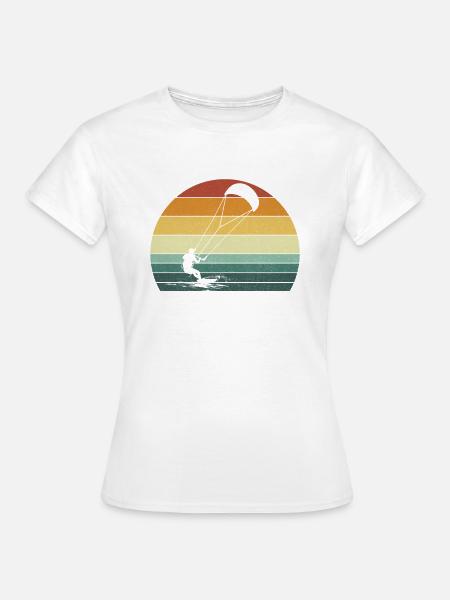 Kitesurfing kiteboarding lover - Frauen T-Shirt - 