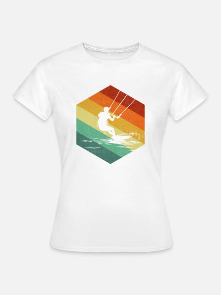 Kitesurfing kiteboarding lover - Frauen T-Shirt - 
