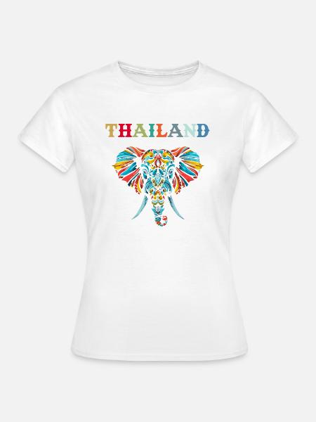 Elephant Thailand - Frauen T-Shirt -