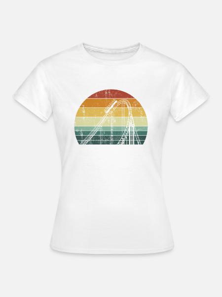 forecast Roller Coaster rollercoaster - Frauen T-Shirt - 