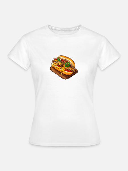 Philly Cheesesteak apparel - Frauen T-Shirt - 