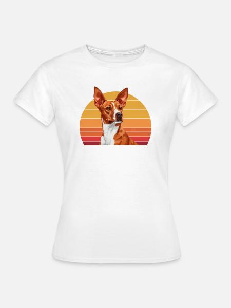 basenji mom, basenji - Frauen T-Shirt - 