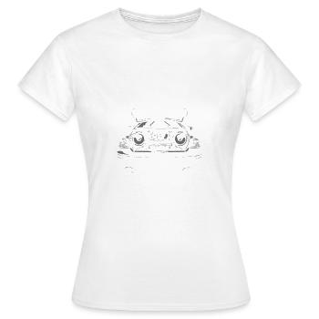 It's Never Loud Enough, technician car audio - Frauen T-Shirt - Weiß - Vorne - AI Model Female 172 dark (172cm)