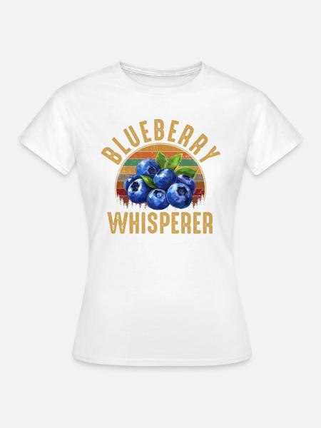 blueberry whisperer, blueberry - Frauen T-Shirt -