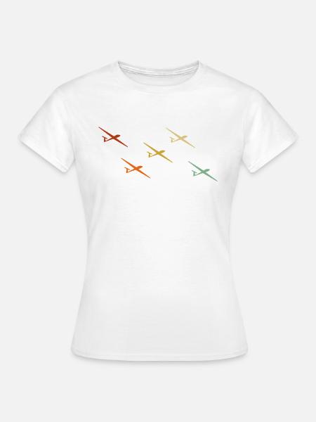 Sailplane Glider Aviation - Frauen T-Shirt - 
