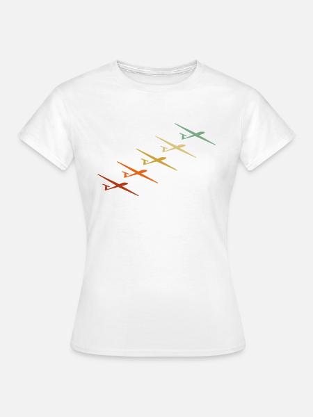Sailplane Glider Aviation - Frauen T-Shirt -