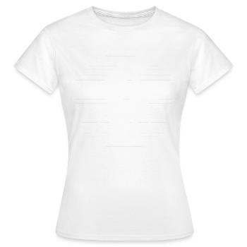 Vélo de route Vélo de route Vélo de route Vélo de route Hommes - T-shirt Femme - blanc - Devant - AI Model Female 172 dark (172cm)