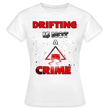 Drift cars Dirft Race Drift Design Drift Fan - Women's T-Shirt - white - Front - AI Model Female 172 dark (172cm)