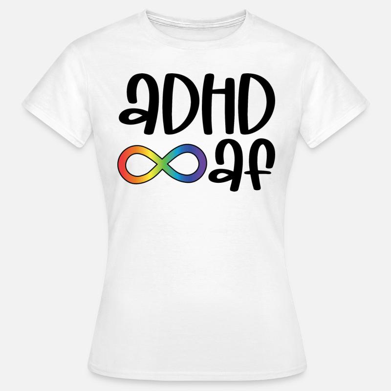 ADHD - Women's T-Shirt - white