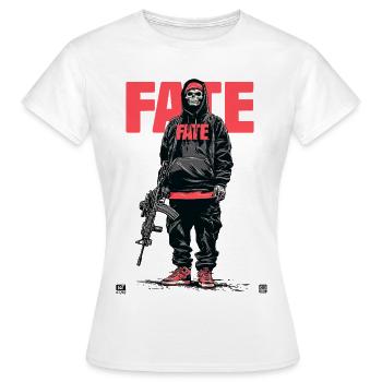 Fate Skeleton - Women's T-Shirt - white - Front - AI Model Female 172 dark (172cm)