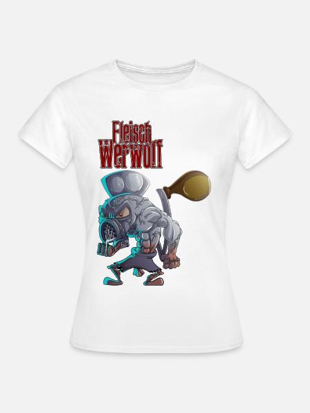 Fleischwerwolf - Frauen T-Shirt - Weiß