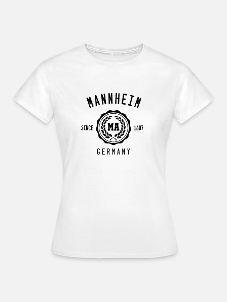 Mannheim - Frauen T-Shirt - Weiß