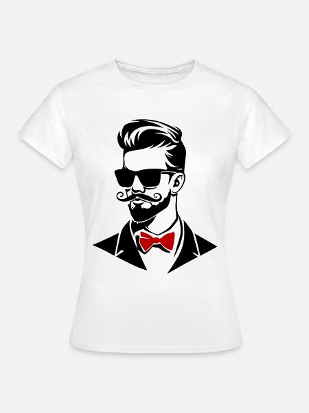 Bräutigam Stylisch - Frauen T-Shirt - Weiß