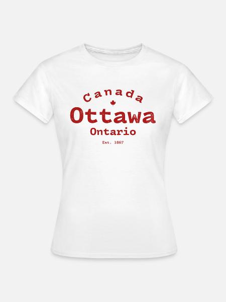 Ottawa - Kanada - Ontario - Frauen T-Shirt - Weiß