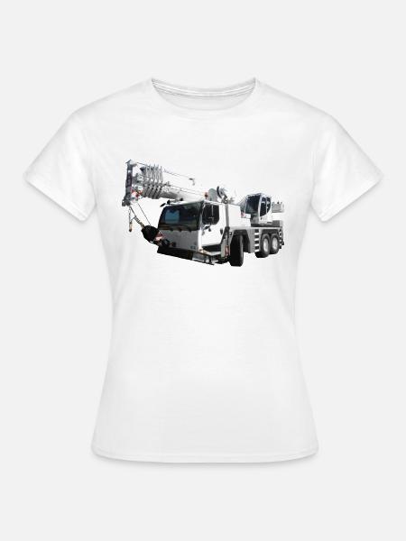 kraan - Vrouwen T-shirt - wit