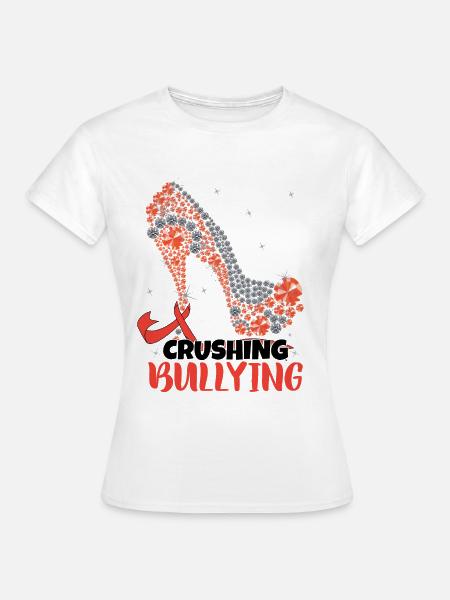 Anti-Mobbing-Monat - Frauen T-Shirt - Weiß