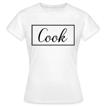 Étudiant diplômé en art culinaire Cook Proud - T-shirt Femme - blanc - Devant - AI Model Female 172 dark (172cm)