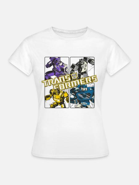 Transformers Megatron, Bumblebee En Soundwave - Vrouwen T-shirt - wit