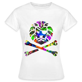 Team Anish - T-shirt Femme - blanc - Devant - AI Model Female 172 dark (172cm)