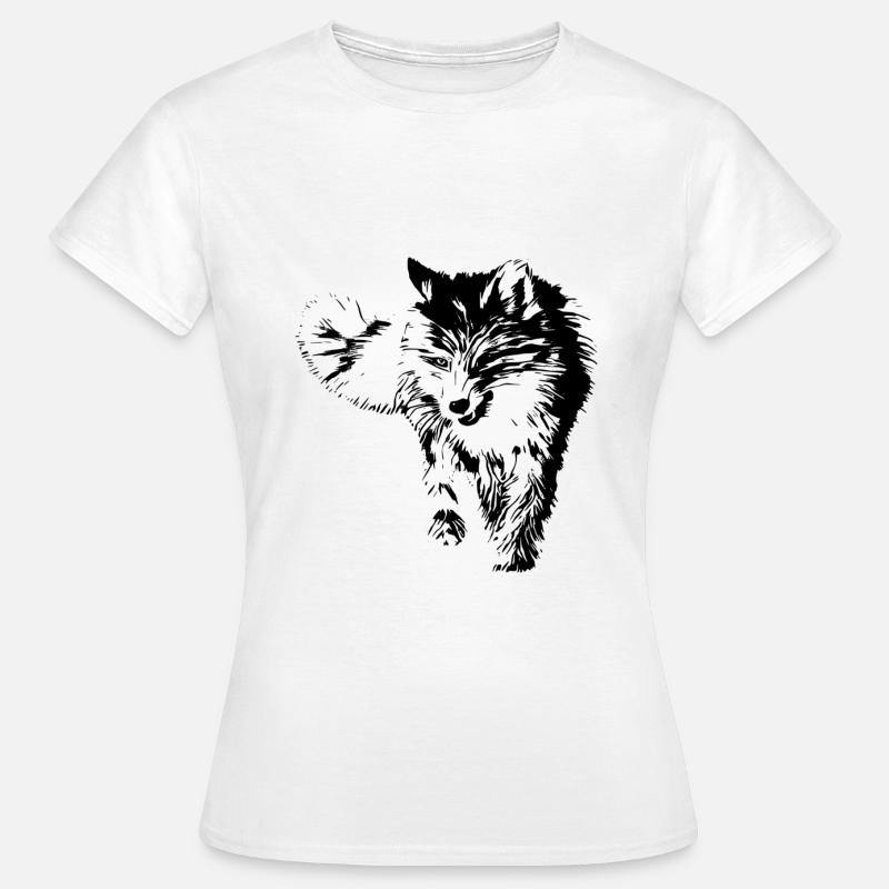 Fox - Women's T-Shirt - white