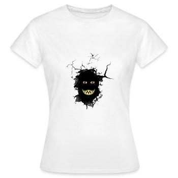 Monstre - T-shirt Femme - blanc - Devant - AI Model Female 172 dark (172cm)