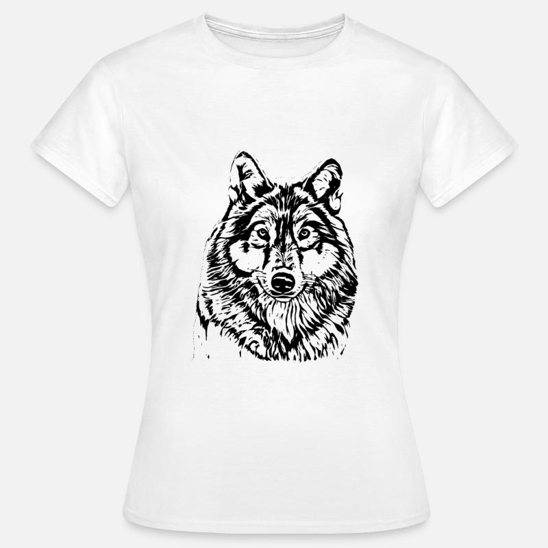 wolf - Women's T-Shirt - white