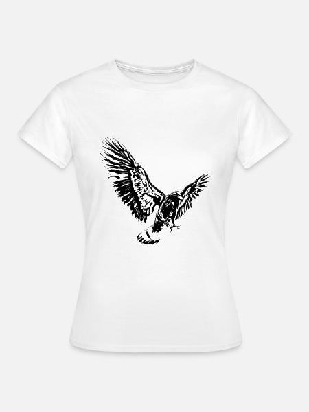 Adler - Frauen T-Shirt - Weiß