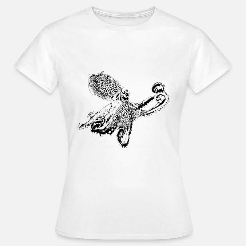 octopus - Women's T-Shirt - white