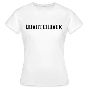 Quarterback American Football - Frauen T-Shirt - Weiß - Vorne - AI Model Female 172 dark (172cm)