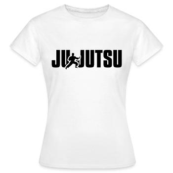 Ju Jutsu - Frauen T-Shirt - Weiß - Vorne - AI Model Female 172 dark (172cm)