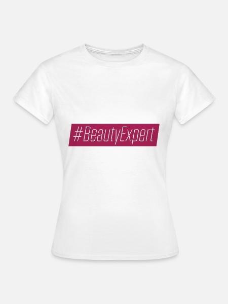 Schönheits Experte - Frauen T-Shirt - Weiß