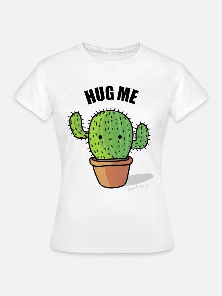 Hug Me - Frauen T-Shirt - Weiß