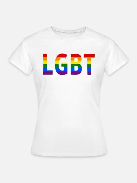 LGBT - Frauen T-Shirt - Weiß