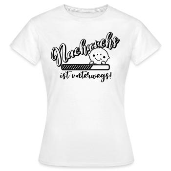 Young loads - pregnancy - baby - birth - Women's T-Shirt - white - Front - AI Model Female 172 dark (172cm)