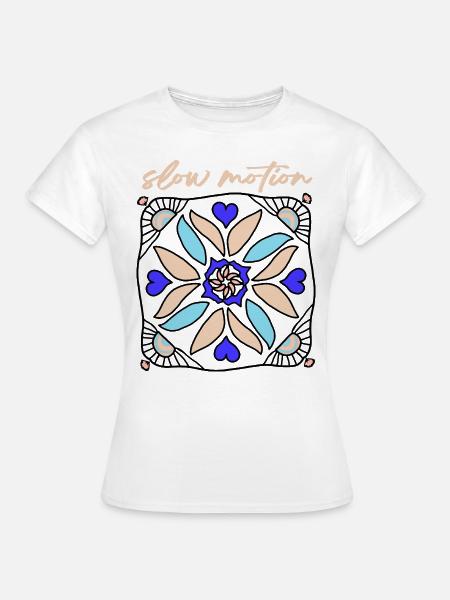 Slow motion in the sun - Frauen T-Shirt - Weiß