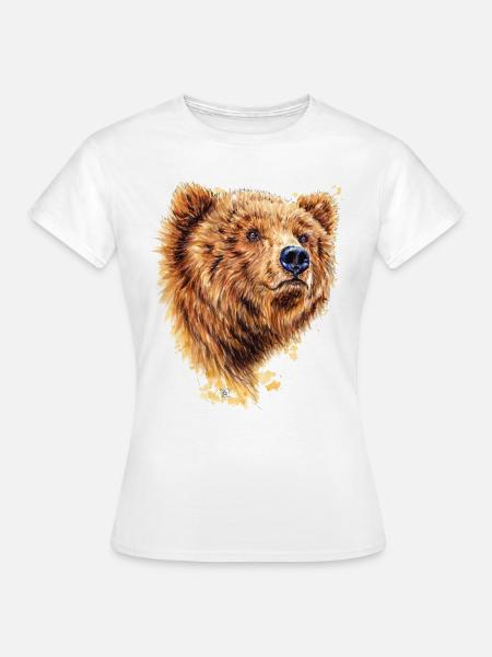Bär | baer - Frauen T-Shirt - Weiß
