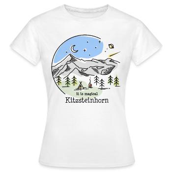 Kitzsteinhorn Hohe Tauern Glocknergruppe Salzburg - Frauen T-Shirt - Weiß - Vorne - AI Model Female 172 dark (172cm)