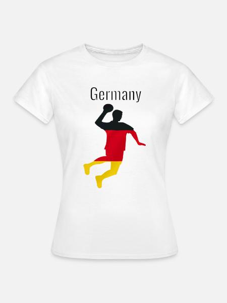 Coupe du monde de handball en Allemagne - T-shirt Femme - blanc