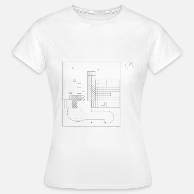 ARCHITECTURE Plan - Women's T-Shirt - white