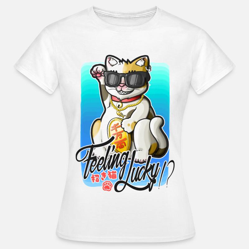 Feeling lucky!? - Women's T-Shirt - white