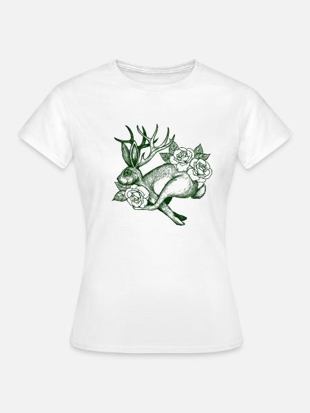 Wolpertinger - Frauen T-Shirt - Weiß